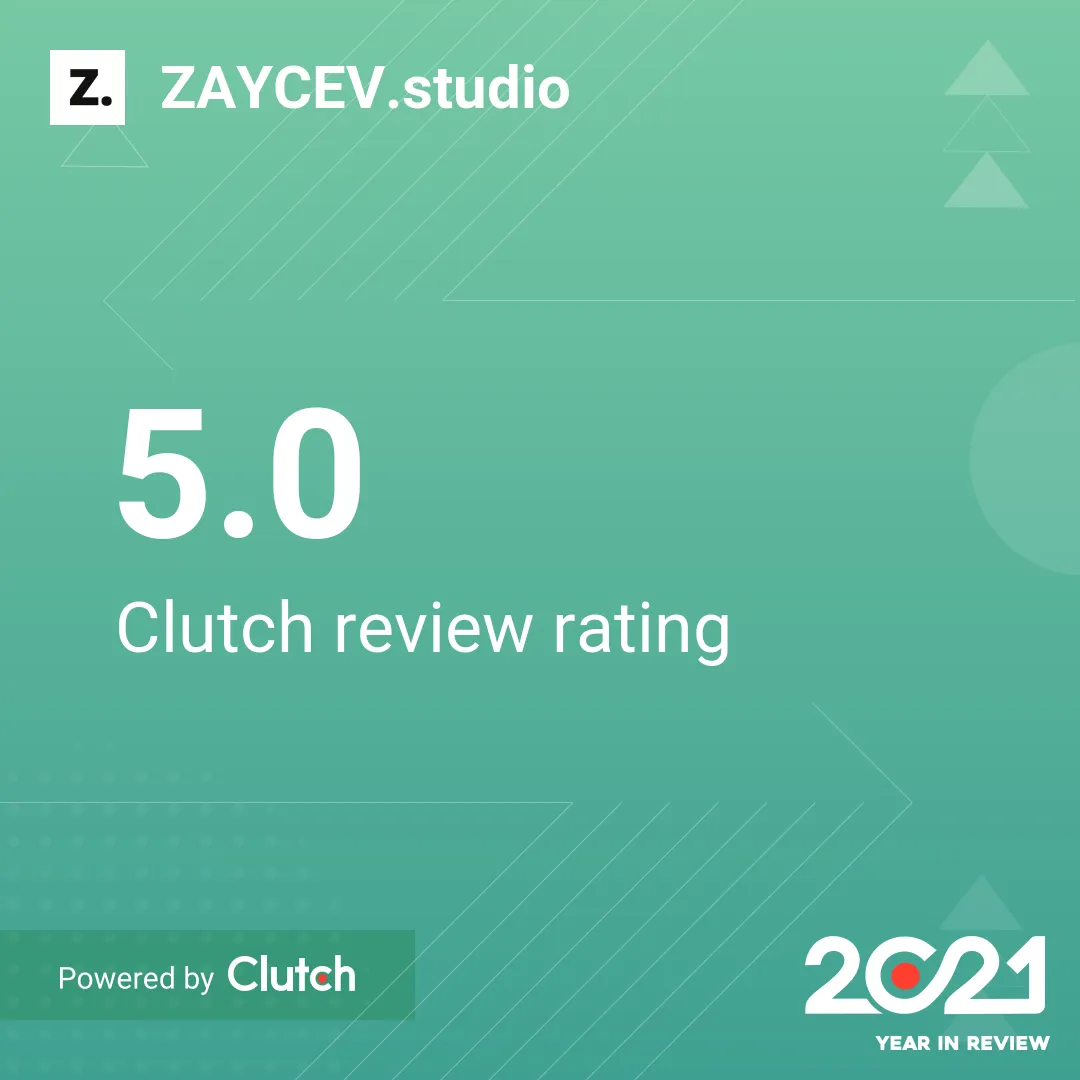 Clutch year in review 2021 — zaycev.studio